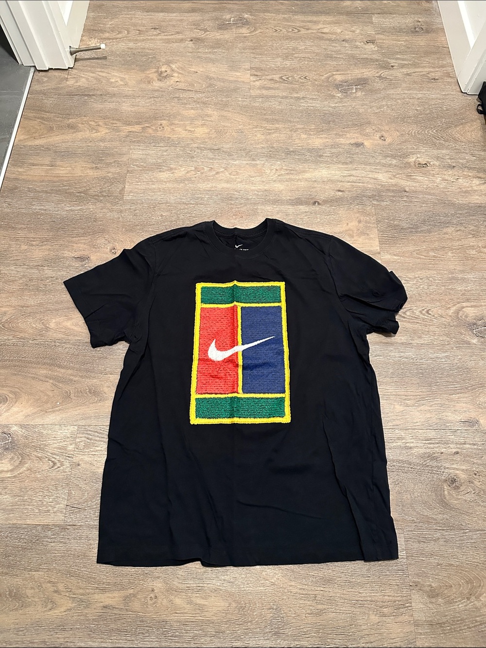 Nike Tennis Black Short-Sleeve Tee